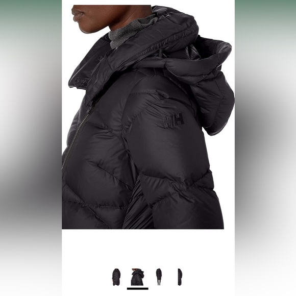 Brand new with tags Helly Hansen “W Tundra Down Coat” in Black. - Picture 5 of 8